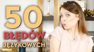 50 błędów językowych Który z nich popełniasz Mówiąc Inaczej odc 172 [upl. by Imalda]