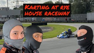 POV Go Karting at Rye House  Twin Engine 160cc EVO Karts  102 [upl. by Tatiania]