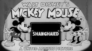 Mickey Mouse  “Shanghaied” with Recreated Titles [upl. by Delle]