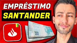 EMPRÉSTIMO PESSOAL SANTANDER  COMO FUNCIONA  VALE A PENA [upl. by Ajdan]