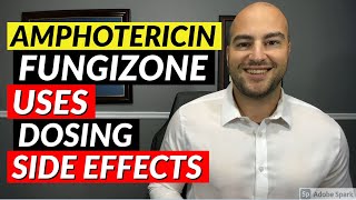 Amphotericin B Fungizone  Uses Dosing Side Effects  Pharmacist Review [upl. by Auoh145]