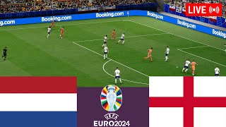 Netherlands vs England LIVE Euro Cup 2024 Germany Full Match  Simulation Video Games [upl. by Ferna]