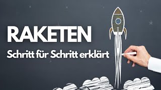 Wie funktioniert ein Raketenstart Schritt für Schritt erklärt🚀 [upl. by Etteiluj]