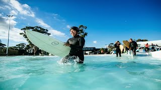 URBNSURF Melbourne powered by Wavegarden Cove technology [upl. by Mcculloch]