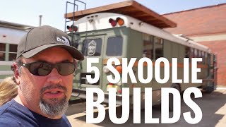 5 DIY Skoolie Builds To Inspire You [upl. by Nnaira]