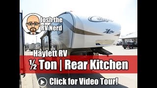 Sold 2016 Cougar 25RKS Rear Kitchen Half Ton Towable Used Keystone Fifth Wheel RV [upl. by Eciram13]