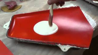 Brushing Gelcoat  Shapes  Fiberglassing  Shout Outs [upl. by Anilorac]