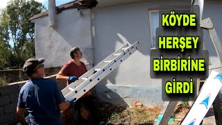 KÖY EVİMİZDE ÖYLE BİR TELAŞ VAR Kİ BÜTÜN HERŞEY BİRBİRİNE GİRDİ [upl. by Adlev]