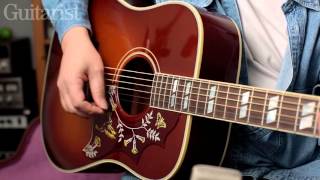 Gibson Vintage J45 amp Vintage Hummingbird Acoustics demo [upl. by Nnairet]