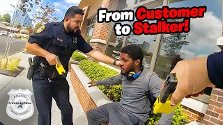 Cops Arrest Stalker Who Pretends to Be a Customer [upl. by Dolorita454]