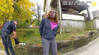 Shoplifter Runs Lies and Gets Tased Over Stolen Chips  Police Bodycam [upl. by Ellener]