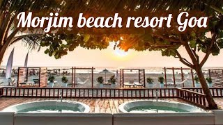 Sinq beach resort Morjim North Goa best beach [upl. by Niuqram795]