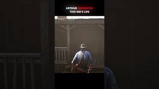 Arthur Destroyed This Kids Life rdr2 fyp gaming viral [upl. by Ylrebme]