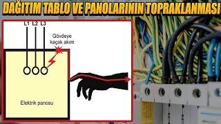 DAĞITIM TABLO VE PANOLARIN TOPRAKLAMASIPANO TOPRAKLAMASITOPRAKLAMA [upl. by Crofton756]