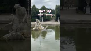 Day 134 Vienna to Prague 71 vienna prague travelvlog [upl. by Shandie]