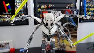 AN AWESOME LEGO DISPLAY PIECE  LEGO Star Wars 10186 General Grievous from 2008 [upl. by Hapte]