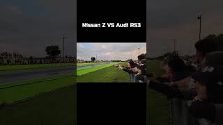 2023 Nissan Z VS Audi RS3  ThatRacingChannel Event cars Nissan audi rs3 400z vr30 [upl. by Zorah337]