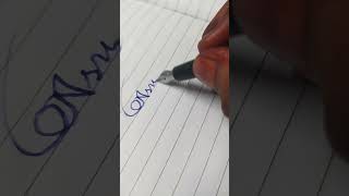 Calligraphy writing calligraphy for the name aswathi subscribers request cursive writing [upl. by Ressan]