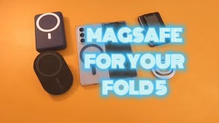 Magsafe for the Galaxy Fold 5 [upl. by Nary]