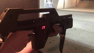 M41A Pulse Rifle live fire with working ammo counter [upl. by Kettie]