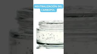 Neutralización del Carbopol [upl. by Larret]