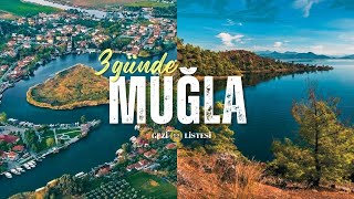 MUĞLA’DA GEZİLECEK YERLER  3 GÜNLÜK GEZİ ROTASI [upl. by Elinet435]