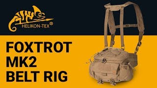 HelikonTex  Foxtrot Mk2 Belt Rig [upl. by Anrehs]