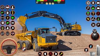 Real Construction Simulator City Building OffRoad Android 3D GamePlay [upl. by Atinniuq]