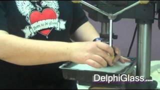 How to Drill a Hole in Glass  Delphi Glass [upl. by Allard]