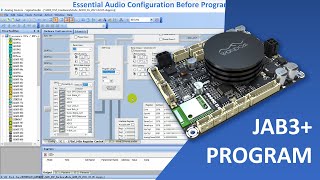 How to program ADAU1701 DSP JAB3 with SigmaStudio amp Demo Program Explanation [upl. by Phox]