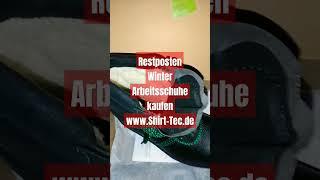 Arbeitsschuhe Winterschuhe S3 gefüttert Sichercheitsshuhe RESTPOSTEN Preis 1950€ [upl. by Noreht]