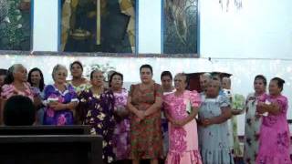 Mwoakilloan Church Womens song PohnpeiMPG [upl. by Tolland464]