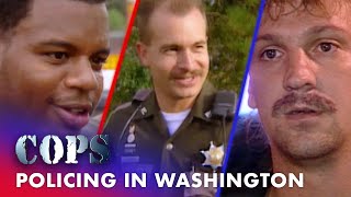 🔵 From Traffic Stops to Thefts Policing in Washington  Cops Full Episodes [upl. by Yerok90]