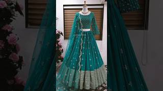 beautiful Lengh design 😍 👌lengha design shortvideo trending [upl. by Eecal623]