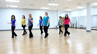 Burn My Tongue  Line Dance Dance amp Teach in English amp 中文 [upl. by Aeslek]