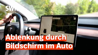 Immer mehr Bildschirme im Auto – Ablenkung steigt  Zur Sache RheinlandPfalz [upl. by Elletnuahc]