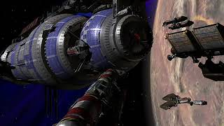 Babylon 5 CGI could look this good if properly upscaled 1080P HD Example using Intro [upl. by Kciremed]