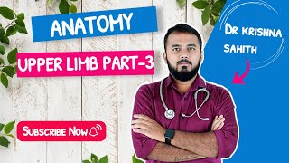 upper limb anatomy part 3  By Dr krishna sahith [upl. by Zina]