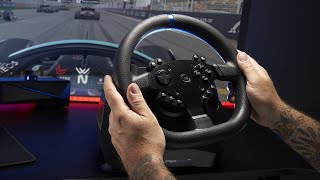 SUPERDRIVE SV950 Steering Wheel PS4 XBOX series XS and PC [upl. by Ymmat572]