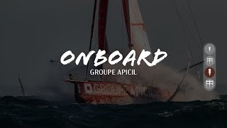 Bôme cassée à bord de Groupe Apicil [upl. by Tnilc377]