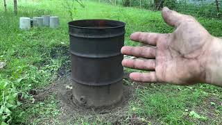 Simplest Method For Producing Large Quantities of Charcoal [upl. by Vickie]