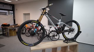 2022 Downhill Mountainbike Mondraker SUMMUM CARBON RR MX Fully Review [upl. by Erin10]