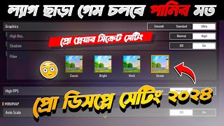 এই আপডেটের পর ফ্রী ফায়ার প্রো ডিসপ্লে সেটিং ২০২৪ 😲 Free Fire Pro Display Setting 2024 ✅ [upl. by Tarrant]