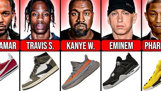 Famous Rappers Sneaker Collaborations [upl. by Christan]