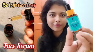 Pilgrim Alpha Arbutin Vitamin C Brightening Serum  Honest Review in हिंदी [upl. by Xenophon192]