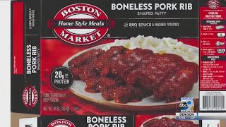 Boston Market Frozen Meals Recalled [upl. by On]