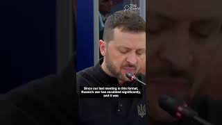 Zelensky The Need for European Unity ukraine russia conflict military [upl. by Enelyar174]