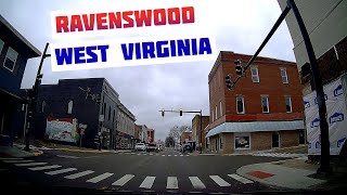 Driving Tour  Ravenswood West Virginia  Winter 2024 [upl. by Ynnig]