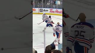 Nov 16 2024  Oilers vs leafs  Pregame Warmup  Draisaitl to McDavid [upl. by Britt]