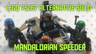 LEGO 75267 Alternative Build Mandalorian Speeder [upl. by Charley]